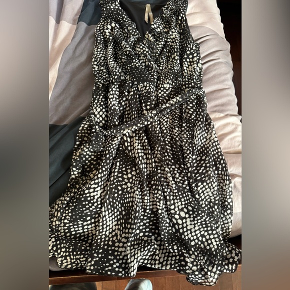 🟢 Pennington’s 1x black printed sleeveless dress. 🟢 - Picture 6 of 11